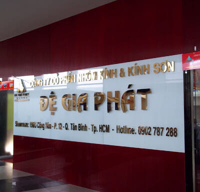 Bảng Hiệu Chữ Nổi Mika