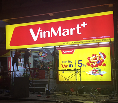 Biển Bạt Hộp Đèn