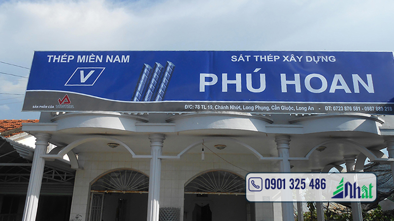 bảng tôn dán decal đẹp